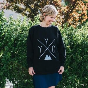 Local Laundry YYC Green Mountain Outdoor Cotton Hiking Lounge Sweatshirt S